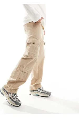 Guess Uniseks cargobroek in beige