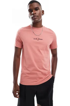 Fred Perry T-shirt met geborduurd logo in