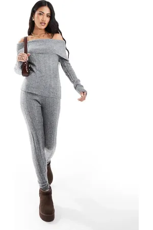 In The Style Gebreide legging in , deel van co-ord set