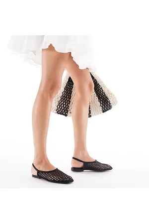 Stradivarius Geweven puntige ballerina