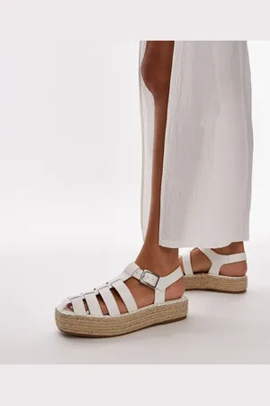 Topshop Chilli - Espadrilles in vissersstijl in