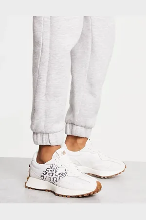 New Balance 327 - Sneakers in gebroken met luipaardprint-detail