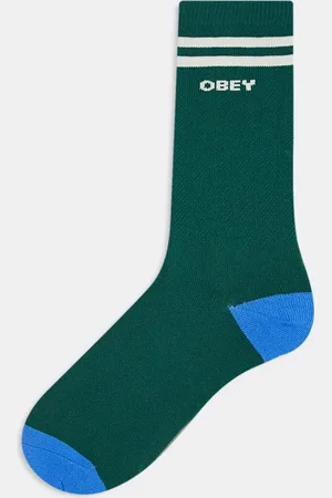 Obey Voetbalsokken met grafisch logo in