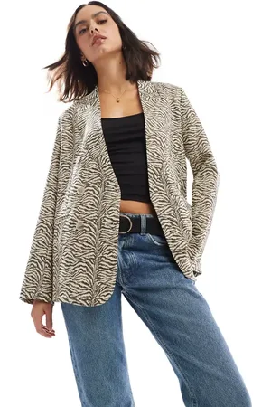 SCALPERS Fem Fantasy - Blazer in luipaardprint