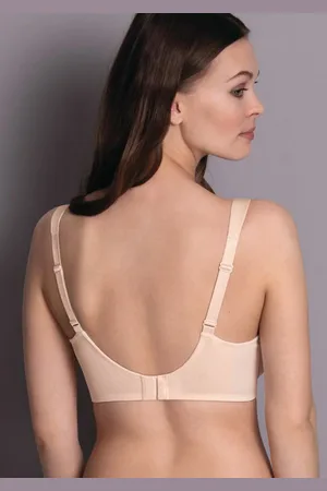 GOLDNER Beugelbeha met voorgevormde cups en kant - rosé - Gr. 90 F van
