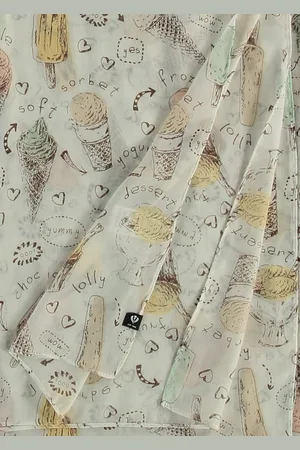 GOLDNER Sjaal - beige / gedess. - Gr. 0 van
