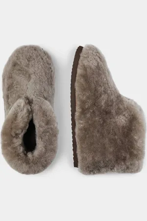 GOLDNER Pantoffels - taupe - Gr. 37 van