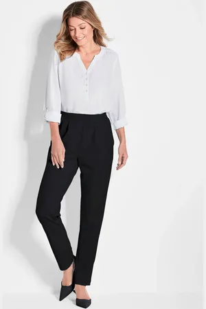 GOLDNER Kreukarme broek SARA van verzorgd en elastisch materiaal - - Gr. 235 van