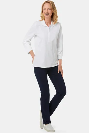 GOLDNER Poloshirt van eersteklas piquéstof - - Gr. 22 van