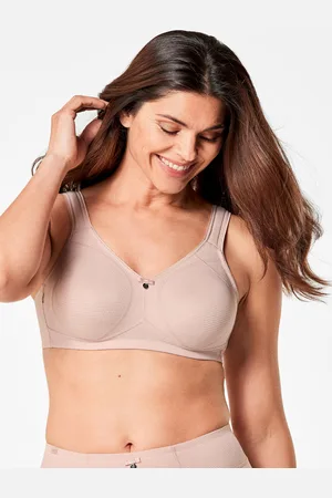 GOLDNER Beugelloze voorgevormde beha - beige - Gr. 85 C van