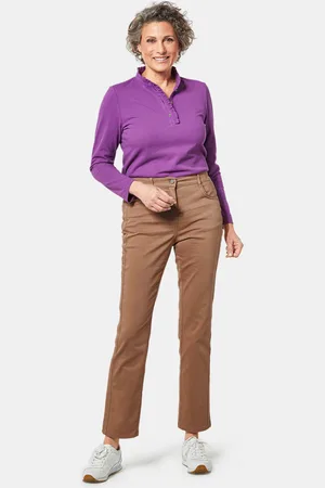 GOLDNER Broek van zachte stretch - - Gr. 19 van