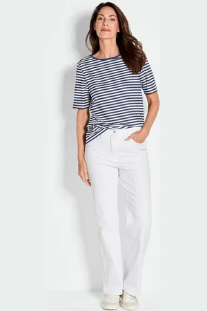 GOLDNER Gestreept shirt - marine / wit / gestreept - Gr. 19 van