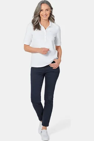 GOLDNER Poloshirt van eersteklas piquéstof - - Gr. 20 van