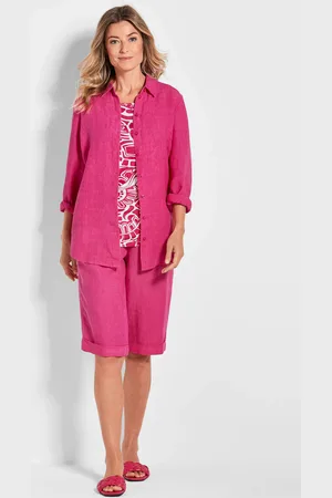 GOLDNER Linnen blouse - - Gr. 21 van
