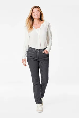 GOLDNER Klassieke jeans LOUISA COMFORT+ - antraciet - Gr. 245 van