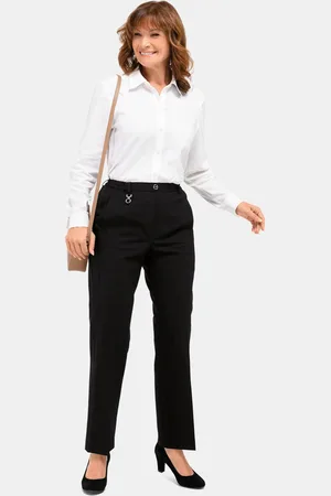GOLDNER Trevira scheerwollen broek met elastische band - - Gr. 275 van