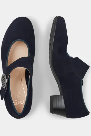GOLDNER Pumps met verstelbare klittenband - marine - Gr. 37 van