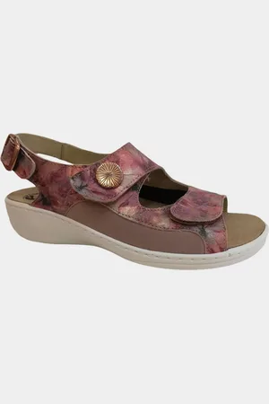 GOLDNER Sandalen met elastische inzet - rosé / meerkleurig - Gr. 37 van