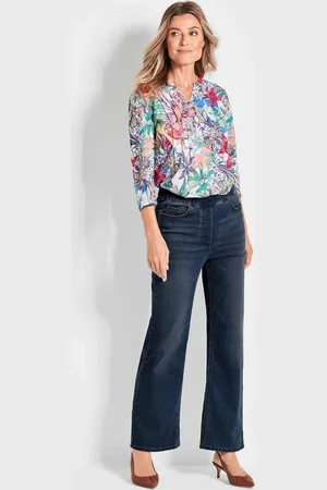 GOLDNER Jeans VERA - donkerblauw - Gr. 205 van