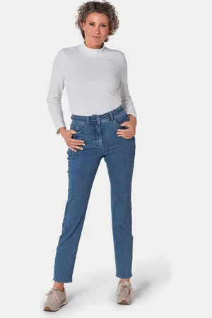 GOLDNER Corrigerende broek - marine - Gr. 265 van
