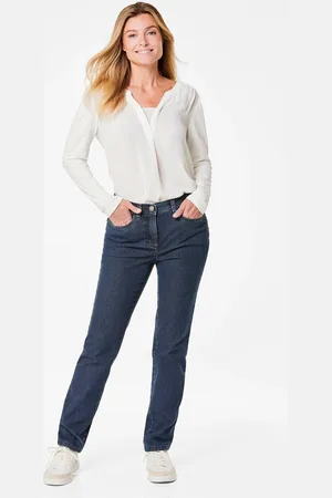 GOLDNER Klassieke jeans LOUISA - marine - Gr. 215 van