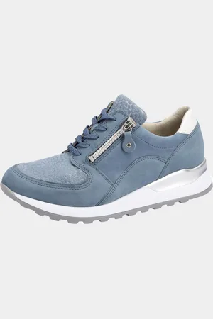 GOLDNER Sneakers in een mix van leer en textiel - - Gr. 36 van