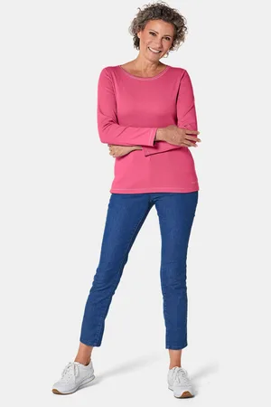 GOLDNER Basic shirt van puur katoen - - Gr. 20 van