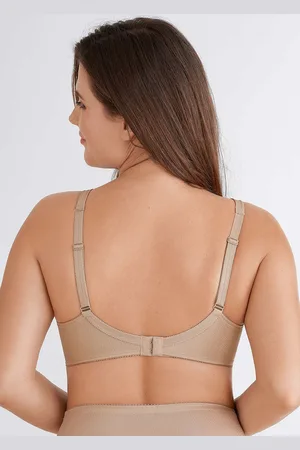GOLDNER Elegante beugelbeha met kant - skin - Gr. 95 E van