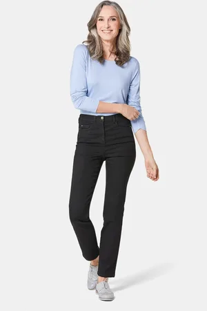 GOLDNER Comfortabele highstretch-jeans - - Gr. 215 van