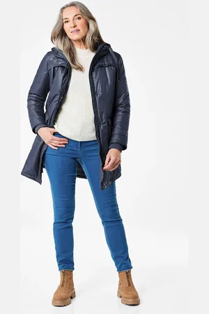 GOLDNER Sportieve anorak met warme wattering - marine - Gr. 19 van