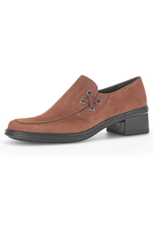 GOLDNER Schoenen in klassieke look - camel - Gr. 38 van