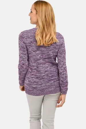 GOLDNER Pullover met glansgaren - sering / gemêl. - Gr. 52 van
