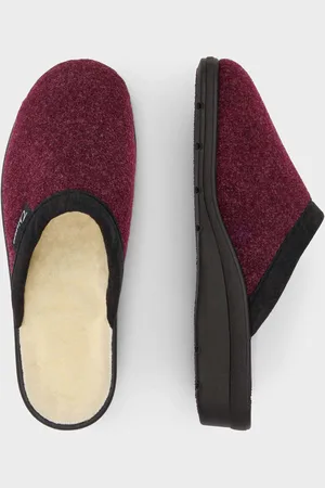 GOLDNER Pantoffels - bordeaux - Gr. 36 van