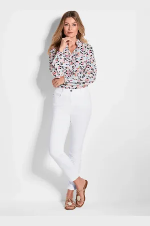 GOLDNER Verkorte jeans BELLA - - Gr. 19 van