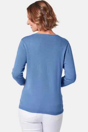 GOLDNER Pullover met V-hals - - Gr. 54 van