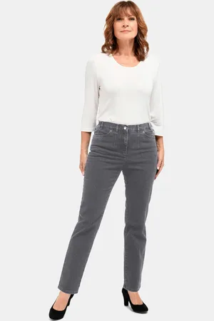 GOLDNER Jeans comfort model - antraciet - Gr. 195 van