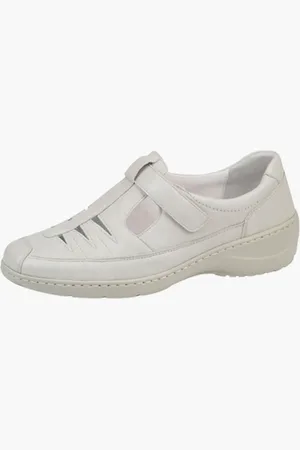 GOLDNER Schoenen met verstelbare klittenbandsluiting - stein - Gr. 36 van