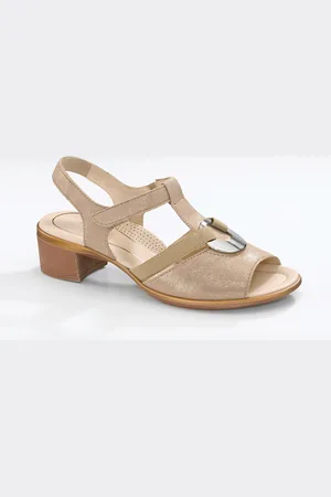 GOLDNER Sandalettes - beige - Gr. 41,5 van