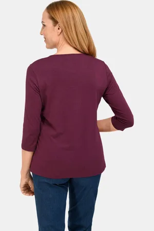 GOLDNER Shirt - bessen - Gr. 40 van