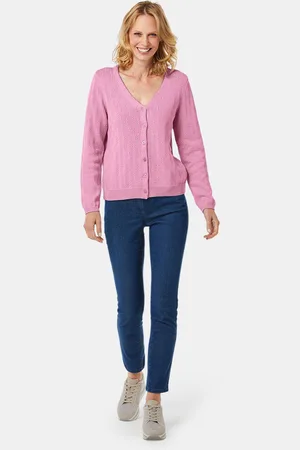 GOLDNER Cardigan - oudroze - Gr. 20 van