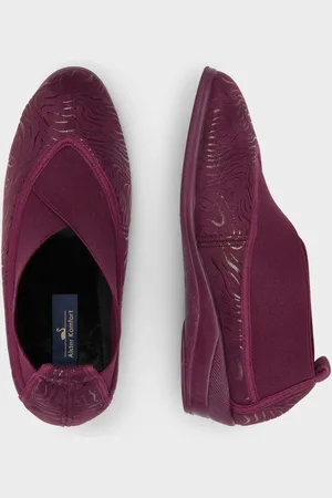 GOLDNER Pantoffels - bordeaux - Gr. 42 van