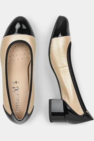 GOLDNER Pumps in een klassieke look - beige / zwart - Gr. 38 van