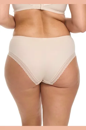 GOLDNER Tailleslip met kanten inzet - skin - Gr. 38 van