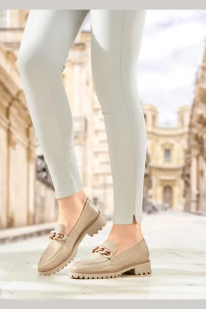 GOLDNER Schoenen met modieuze versiering - beige - Gr. 38 van