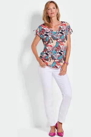 GOLDNER Shirt - / gedess. - Gr. 19 van