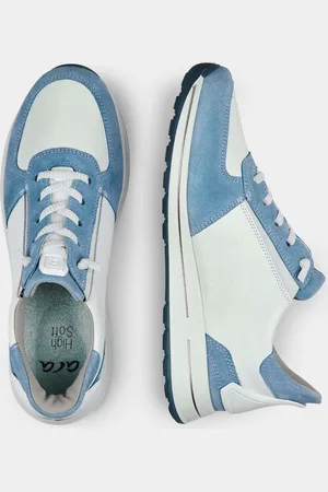 GOLDNER Sneakers met verwisselbaar voetbed - blau / weiß - Gr. 37 van