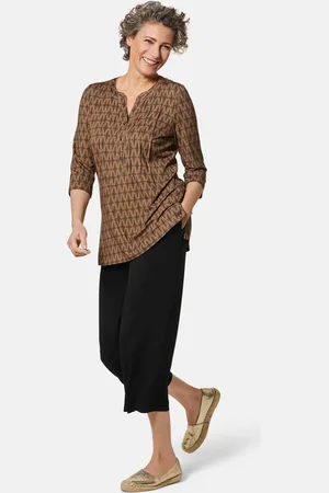 GOLDNER Jersey broek VERA van elastisch materiaal - - Gr. 19 van