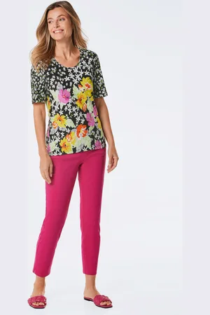 GOLDNER Gedessineerd shirt - / gedess. - Gr. 40 van