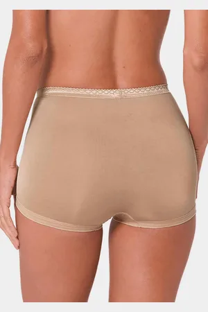 GOLDNER Mooi in model blijvende katoenen tailleslip - skin - Gr. 40 van