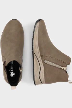 GOLDNER Laarsjes met ritssluiting - beige - Gr. 36 van